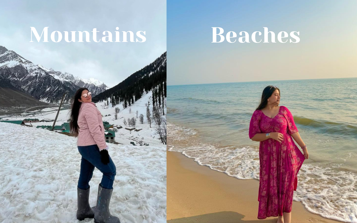 Mountains vs beaches  The aesthetic Edit, Travel,Wanderlust